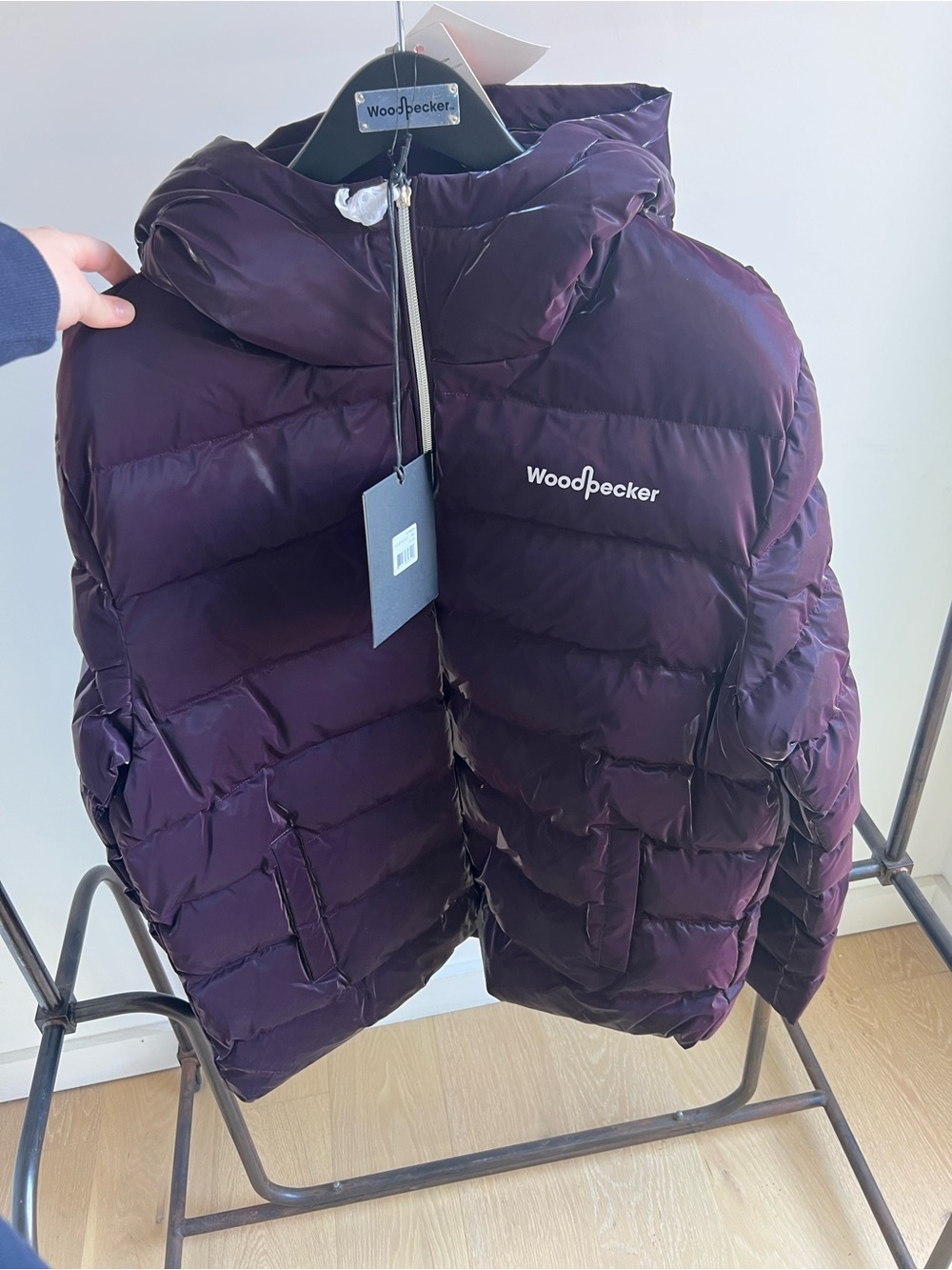 WOODPECKER MENS PUFFER JACKET SIZE XXL
